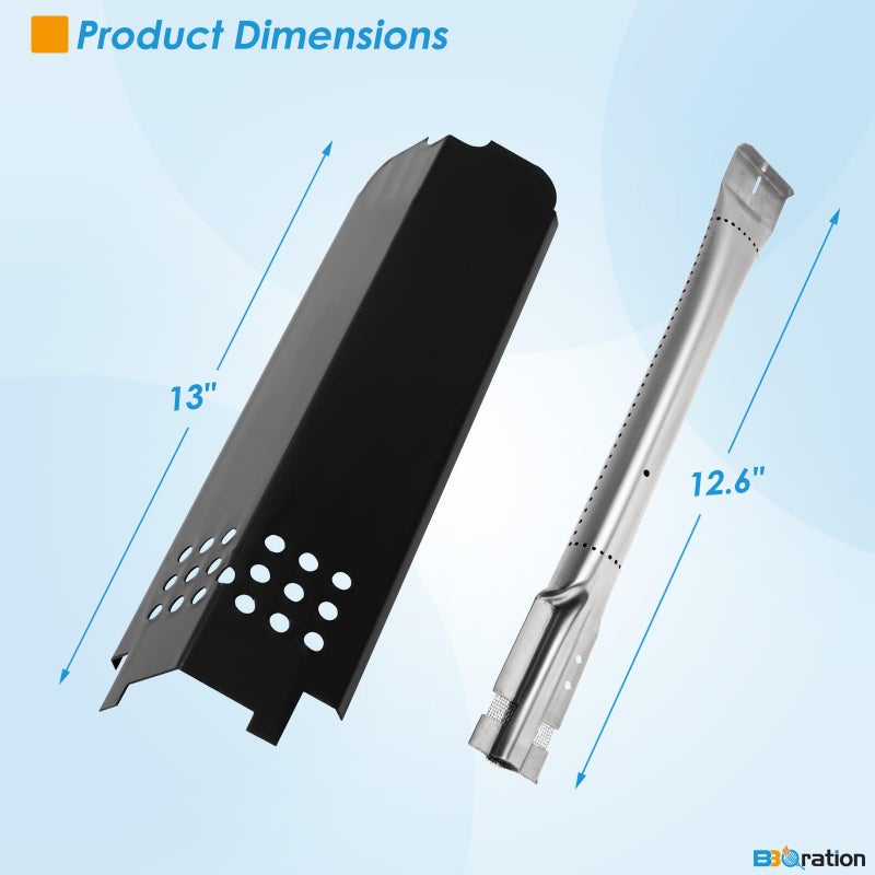 BBQration Grill Parts for Charbroil Classic 280 2-Burner 463672817-P2 463672717 463613717 463672817 G215-0203-W1 Charbroil Classic Grill Replacement Parts, for American Gourmet 465635821 465636021 - Image 5